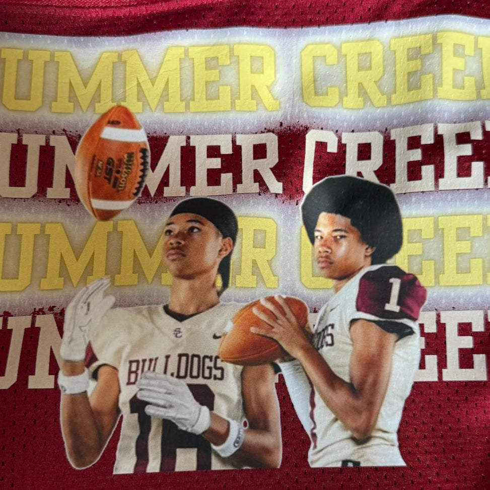 Custom Football Jersey with Personalization & Photo