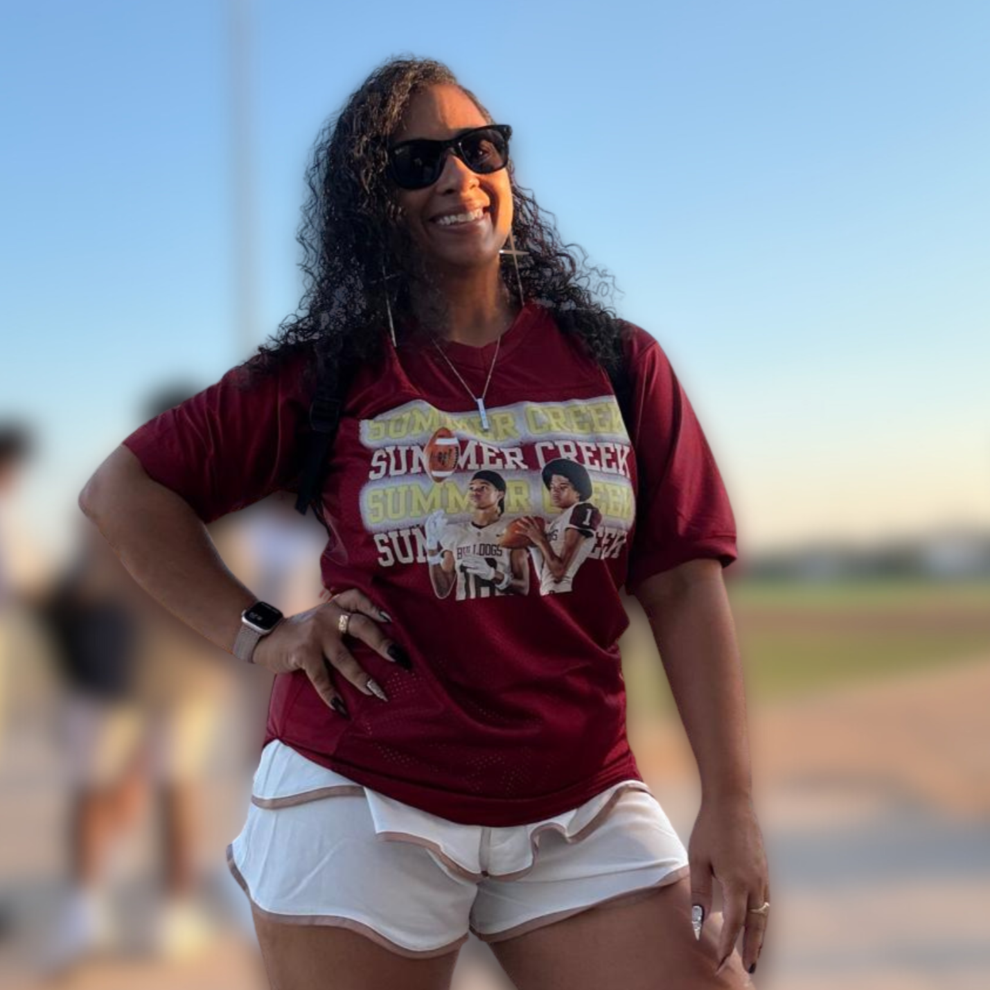 Custom Football Jersey with Personalization & Photo