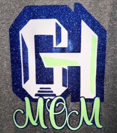 GH Track Mom Glitter Shirt